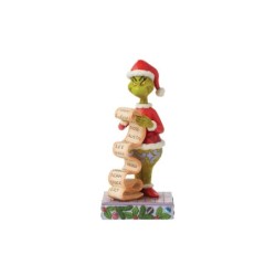 Grinch Holding Nighty Nice List Figurine The Grinch by Jim Shore