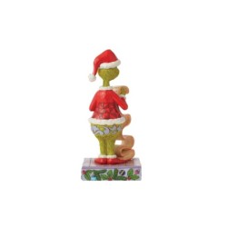 Grinch Holding Nighty Nice List Figurine The Grinch by Jim Shore