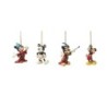 Mickey Mouse Hanging Ornaments Set of 4 Disney Traditions by Jim Shore