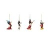 Mickey Mouse Hanging Ornaments Set of 4 Disney Traditions by Jim Shore