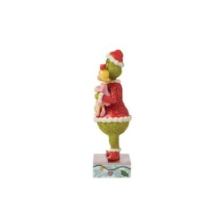 Grinch and Cindy-Lou with Naughty Nice Sign Figurine The Grinch by Jim Shore