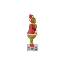Grinch and Cindy-Lou with Naughty Nice Sign Figurine The Grinch by Jim Shore