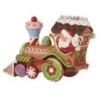 Santa's On His Way Gingerbread Santa Train Heartwood Creek by Jim Shore
