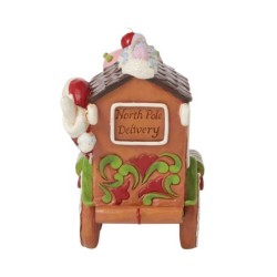 Santa's On His Way Gingerbread Santa Train Heartwood Creek by Jim Shore