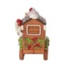 Santa's On His Way Gingerbread Santa Train Heartwood Creek by Jim Shore