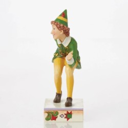 Smiling is My Favourite Buddy in Crouching Pose Figurine Elf by Jim Shore