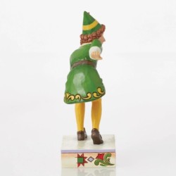 Smiling is My Favourite Buddy in Crouching Pose Figurine Elf by Jim Shore