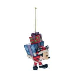 Mickey with Gifts on his Back Hanging Ornament