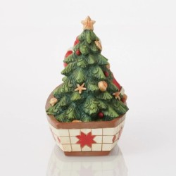 Seas of Giving Santa in a Boat Heartwood Creek by Jim Shore