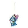 Stitch Wrapped in Christmas Lights Hanging Ornament