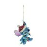 Stitch Wrapped in Christmas Lights Hanging Ornament