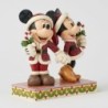 Candy Cane Christmas Mickey Minnie with Candy Canes