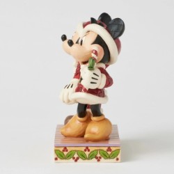Candy Cane Christmas Mickey Minnie with Candy Canes