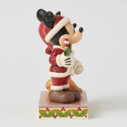 Candy Cane Christmas Mickey Minnie with Candy Canes