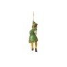 Crouching Buddy the Elf Hanging Ornament Elf by Jim Shore