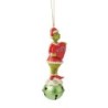 Grinch Holding Bell 2025 Hanging Ornament The Grinch by Jim Shore