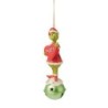 Grinch Holding Bell 2025 Hanging Ornament The Grinch by Jim Shore