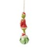 Grinch Holding Bell 2025 Hanging Ornament The Grinch by Jim Shore