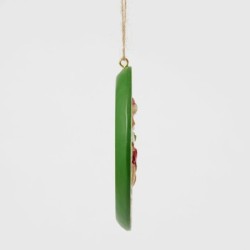 2025 Santa with Gifts Hanging Ornament