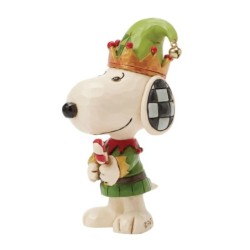Snoopy Christmas Elf Mini Figurine Peanuts by Jim Shore