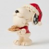 Snoopy Santa Mini Figurine Peanuts by Jim Shore
