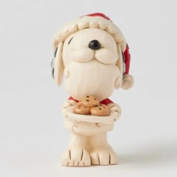 Snoopy Santa Mini Figurine Peanuts by Jim Shore