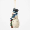 Snowman with Tree Hanging Ornament Heartwood Creek by Jim Shore