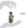 Snowman with Tree Hanging Ornament Heartwood Creek by Jim Shore