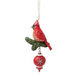 Nordic Noel Cardinal Hanging Ornament