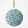 Blue and Gold Holy Family Hanging Ornament