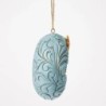 Blue and Gold Holy Family Hanging Ornament