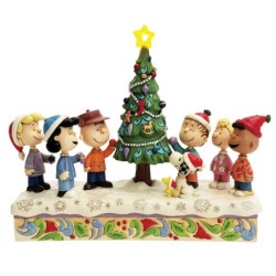O Christmas Tree Charlie Brown Friends LED Musical Christmas Peanuts