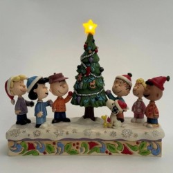 O Christmas Tree Charlie Brown Friends LED Musical Christmas Peanuts