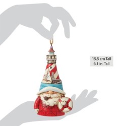 Lighthouse Gnome Hanging Ornament Heartwood Creek by Jim Shore