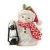 Twinkle Bright Snowman with Oversized Lantern Pint Figurine