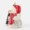 Twinkle Bright Snowman with Oversized Lantern Pint Figurine