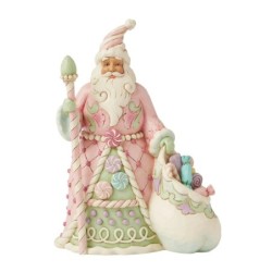 Sweet Treat Santa Pastel Candy Santa
