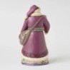 Royal Holiday Cheer Purple Santa Heartwood Creek by Jim Shore