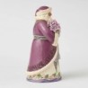 Royal Holiday Cheer Purple Santa Heartwood Creek by Jim Shore