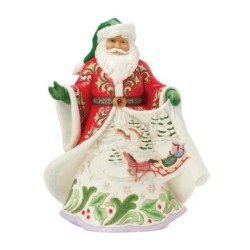 Magical Sleigh Ride Santa Musical Winter Scene Heartwood Creek