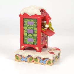 Grinch in Mailbox Figurine The Grinch by Jim Shore