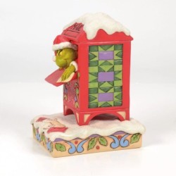 Grinch in Mailbox Figurine The Grinch by Jim Shore