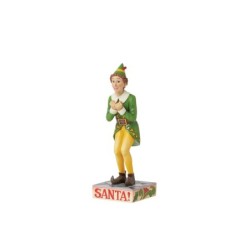 SANTA I Know Him Excited Buddy the Elf Figurine Elf by Jim Shore