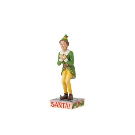 SANTA I Know Him Excited Buddy the Elf Figurine Elf by Jim Shore