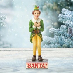 SANTA I Know Him Excited Buddy the Elf Figurine Elf by Jim Shore