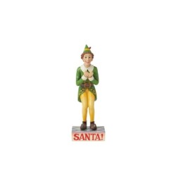 SANTA I Know Him Excited Buddy the Elf Figurine Elf by Jim Shore