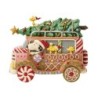 Gingerbread Joyride Gingerbread Christmas Van Peanuts by Jim Shore