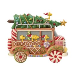 Gingerbread Joyride Gingerbread Christmas Van Peanuts by Jim Shore