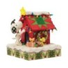 Prize-Worthy Christmas Snoopy Doghouse Peanuts by Jim Shore