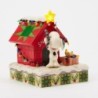 Prize-Worthy Christmas Snoopy Doghouse Peanuts by Jim Shore